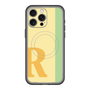 スリムプロテクションプレミアムケース with MagSafe［ オリジナル - initial color line - R yellow ］