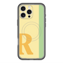 スリムプロテクションプレミアムケース with MagSafe［ オリジナル - initial color line - R yellow ］