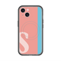 スリムプロテクションプレミアムケース with MagSafe［ オリジナル - initial color line - S pink ］