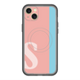 スリムプロテクションプレミアムケース with MagSafe［ オリジナル - initial color line - S pink ］