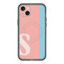 スリムプロテクションプレミアムケース with MagSafe［ オリジナル - initial color line - S pink ］