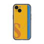 スリムプロテクションプレミアムケース with MagSafe［ オリジナル - initial color line - S orange ］