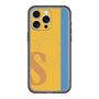 スリムプロテクションプレミアムケース with MagSafe［ オリジナル - initial color line - S orange ］