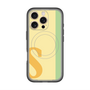 スリムプロテクションプレミアムケース with MagSafe［ オリジナル - initial color line - S yellow ］
