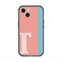 スリムプロテクションプレミアムケース with MagSafe［ オリジナル - initial color line - T pink ］