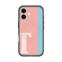 スリムプロテクションプレミアムケース with MagSafe［ オリジナル - initial color line - T pink ］