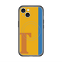 スリムプロテクションプレミアムケース with MagSafe［ オリジナル - initial color line - T orange ］
