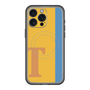 スリムプロテクションプレミアムケース with MagSafe［ オリジナル - initial color line - T orange ］