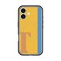 スリムプロテクションプレミアムケース with MagSafe［ オリジナル - initial color line - T orange ］