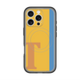 スリムプロテクションプレミアムケース with MagSafe［ オリジナル - initial color line - T orange ］