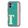 スリムプロテクションプレミアムケース with MagSafe［ オリジナル - initial color line - T green ］