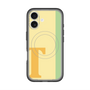 スリムプロテクションプレミアムケース with MagSafe［ オリジナル - initial color line - T yellow ］