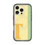 スリムプロテクションプレミアムケース with MagSafe［ オリジナル - initial color line - T yellow ］