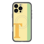 スリムプロテクションプレミアムケース with MagSafe［ オリジナル - initial color line - T yellow ］