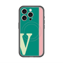 スリムプロテクションプレミアムケース with MagSafe［ オリジナル - initial color line - V green ］