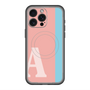 スリムプロテクションプレミアムケース with MagSafe［ オリジナル - initial color line - A pink ］