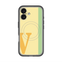 スリムプロテクションプレミアムケース with MagSafe［ オリジナル - initial color line - V yellow ］