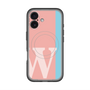 スリムプロテクションプレミアムケース with MagSafe［ オリジナル - initial color line - W pink ］