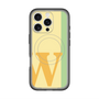 スリムプロテクションプレミアムケース with MagSafe［ オリジナル - initial color line - W yellow ］