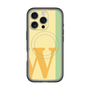 スリムプロテクションプレミアムケース with MagSafe［ オリジナル - initial color line - W yellow ］
