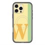 スリムプロテクションプレミアムケース with MagSafe［ オリジナル - initial color line - W yellow ］