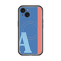 スリムプロテクションプレミアムケース with MagSafe［ オリジナル - initial color line - A blue ］