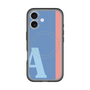 スリムプロテクションプレミアムケース with MagSafe［ オリジナル - initial color line - A blue ］
