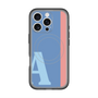 スリムプロテクションプレミアムケース with MagSafe［ オリジナル - initial color line - A blue ］