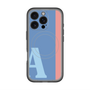 スリムプロテクションプレミアムケース with MagSafe［ オリジナル - initial color line - A blue ］