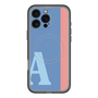 スリムプロテクションプレミアムケース with MagSafe［ オリジナル - initial color line - A blue ］