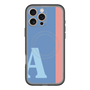 スリムプロテクションプレミアムケース with MagSafe［ オリジナル - initial color line - A blue ］