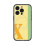 スリムプロテクションプレミアムケース with MagSafe［ オリジナル - initial color line - X yellow ］