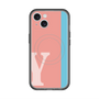 スリムプロテクションプレミアムケース with MagSafe［ オリジナル - initial color line - Y pink ］