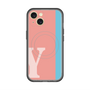 スリムプロテクションプレミアムケース with MagSafe［ オリジナル - initial color line - Y pink ］