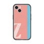 スリムプロテクションプレミアムケース with MagSafe［ オリジナル - initial color line - Z pink ］