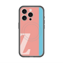 スリムプロテクションプレミアムケース with MagSafe［ オリジナル - initial color line - Z pink ］