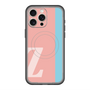 スリムプロテクションプレミアムケース with MagSafe［ オリジナル - initial color line - Z pink ］