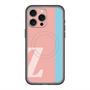 スリムプロテクションプレミアムケース with MagSafe［ オリジナル - initial color line - Z pink ］