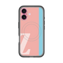 スリムプロテクションプレミアムケース with MagSafe［ オリジナル - initial color line - Z pink ］