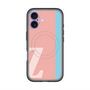 スリムプロテクションプレミアムケース with MagSafe［ オリジナル - initial color line - Z pink ］
