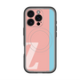 スリムプロテクションプレミアムケース with MagSafe［ オリジナル - initial color line - Z pink ］