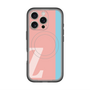 スリムプロテクションプレミアムケース with MagSafe［ オリジナル - initial color line - Z pink ］