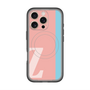 スリムプロテクションプレミアムケース with MagSafe［ オリジナル - initial color line - Z pink ］