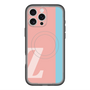 スリムプロテクションプレミアムケース with MagSafe［ オリジナル - initial color line - Z pink ］