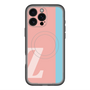 スリムプロテクションプレミアムケース with MagSafe［ オリジナル - initial color line - Z pink ］