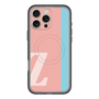 スリムプロテクションプレミアムケース with MagSafe［ オリジナル - initial color line - Z pink ］