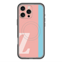 スリムプロテクションプレミアムケース with MagSafe［ オリジナル - initial color line - Z pink ］