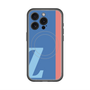 スリムプロテクションプレミアムケース with MagSafe［ オリジナル - initial color line - Z blue ］