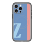 スリムプロテクションプレミアムケース with MagSafe［ オリジナル - initial color line - Z blue ］