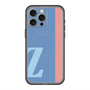 スリムプロテクションプレミアムケース with MagSafe［ オリジナル - initial color line - Z blue ］